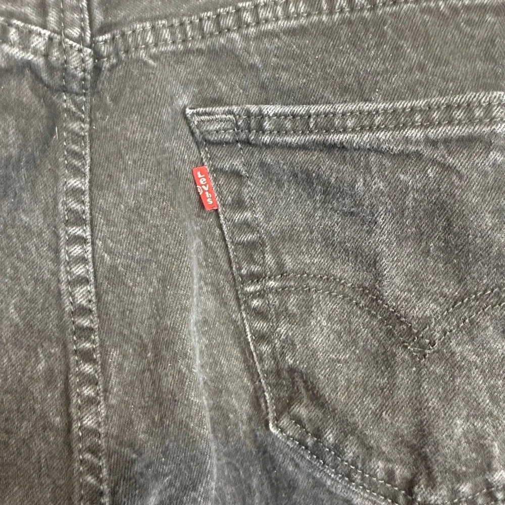 Levi's 501 Black Original Fit Mens Jeans 34x30 (33x28) Button Fly Classic Denim‎